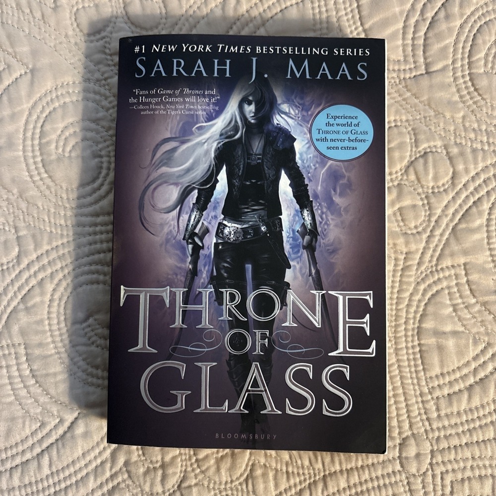 VG THRONE OF GLASS #1 by Sarah J. Maas OOP 1st Edition Original Cover TOG Series